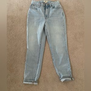 Madewell curvy fit vintage straight Jean size 25 NWT